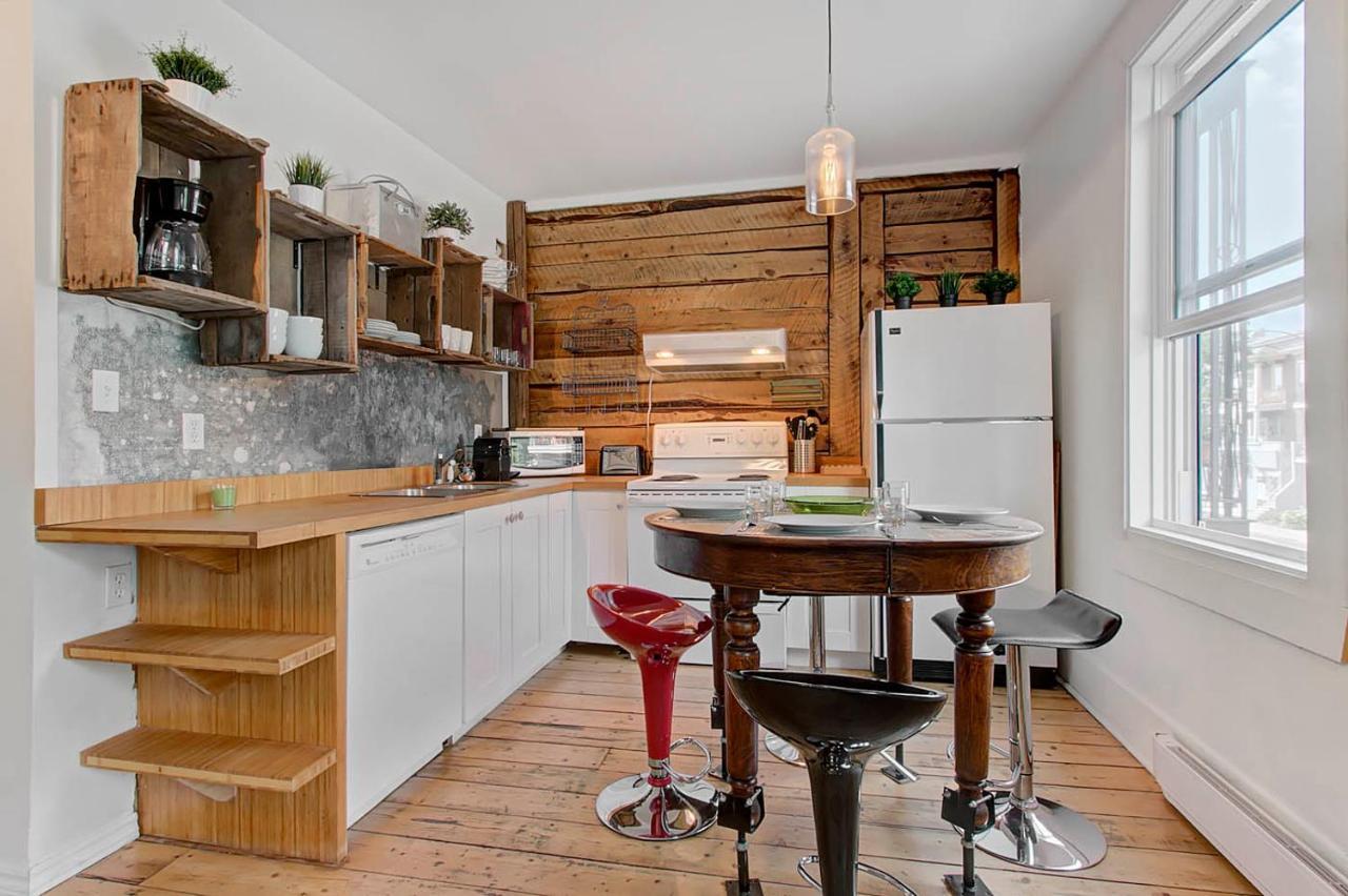 Les Appartements Du 790 Квебек Экстерьер фото