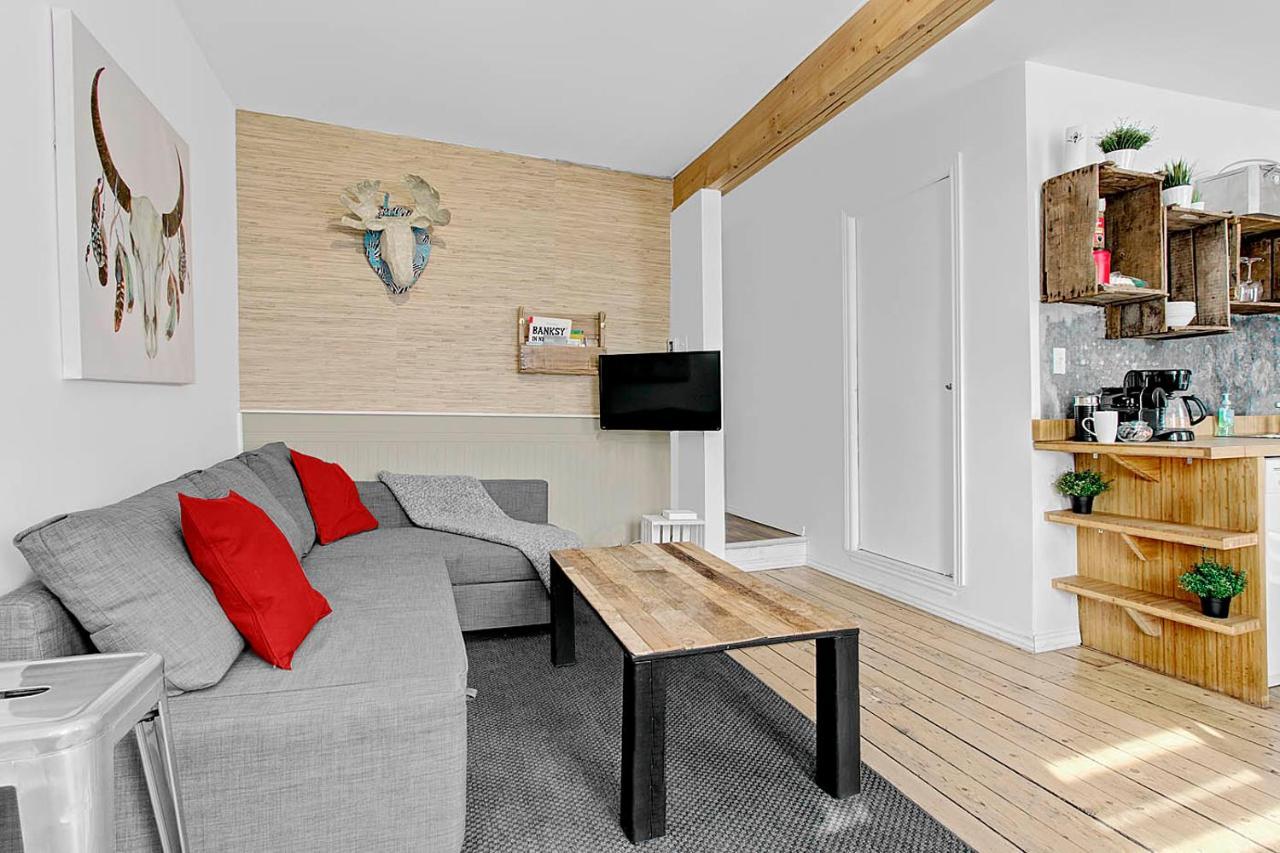 Les Appartements Du 790 Квебек Экстерьер фото